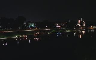 Kraków widok na Most Grunwaldzki - 16-09-2025 20:02
