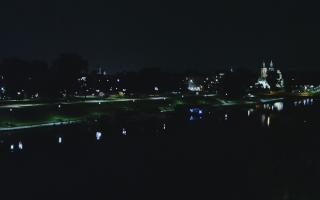 Kraków widok na Most Grunwaldzki - 16-09-2025 20:10
