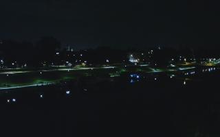 Kraków widok na Most Grunwaldzki - 16-09-2025 22:04