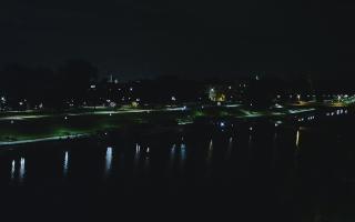 Kraków widok na Most Grunwaldzki - 16-09-2025 22:34