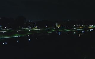 Kraków widok na Most Grunwaldzki - 17-09-2025 00:05