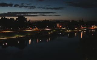 Kraków widok na Most Grunwaldzki - 17-09-2025 03:15