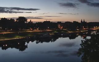 Kraków widok na Most Grunwaldzki - 17-09-2025 03:30