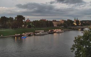Kraków widok na Most Grunwaldzki - 17-09-2025 16:54