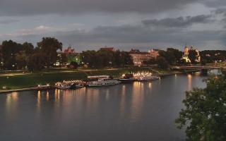 Kraków widok na Most Grunwaldzki - 17-09-2025 17:02