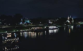 Kraków widok na Most Grunwaldzki - 17-09-2025 17:48