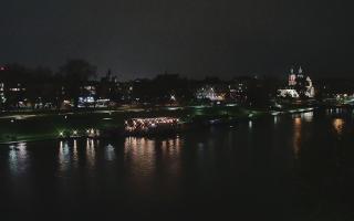 Kraków widok na Most Grunwaldzki - 25-10-2025 18:17