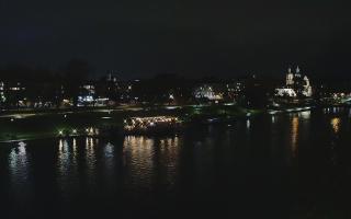 Kraków widok na Most Grunwaldzki - 25-10-2025 18:24