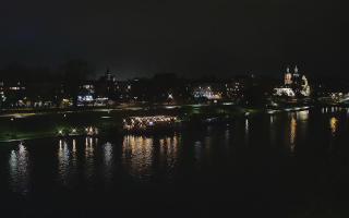 Kraków widok na Most Grunwaldzki - 25-10-2025 18:39