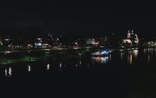 Kraków widok na Most Grunwaldzki - 25-10-2025 19:02