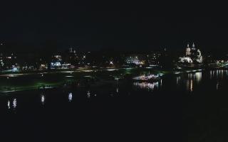 Kraków widok na Most Grunwaldzki - 25-10-2025 19:10