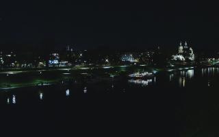 Kraków widok na Most Grunwaldzki - 25-10-2025 19:17