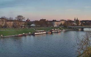 Kraków widok na Most Grunwaldzki - 01-11-2025 14:58