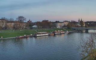 Kraków widok na Most Grunwaldzki - 01-11-2025 15:06