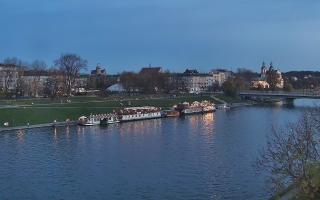 Kraków widok na Most Grunwaldzki - 01-11-2025 15:21