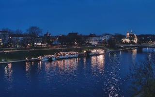 Kraków widok na Most Grunwaldzki - 01-11-2025 15:36