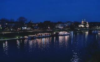 Kraków widok na Most Grunwaldzki - 01-11-2025 15:44