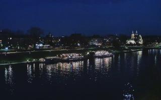 Kraków widok na Most Grunwaldzki - 01-11-2025 15:51