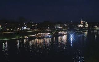 Kraków widok na Most Grunwaldzki - 01-11-2025 15:59