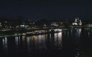 Kraków widok na Most Grunwaldzki - 01-11-2025 16:14