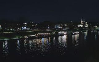Kraków widok na Most Grunwaldzki - 01-11-2025 16:45