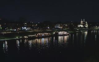 Kraków widok na Most Grunwaldzki - 01-11-2025 16:52