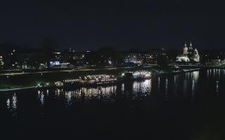Kraków widok na Most Grunwaldzki - 01-11-2025 17:15