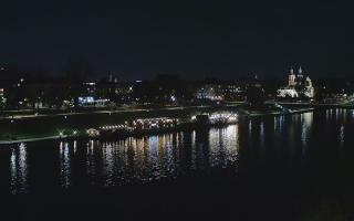 Kraków widok na Most Grunwaldzki - 01-11-2025 17:23