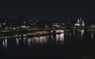 Kraków widok na Most Grunwaldzki - 01-11-2025 17:30