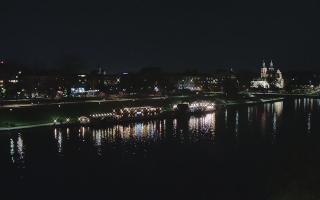 Kraków widok na Most Grunwaldzki - 01-11-2025 17:38