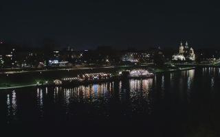 Kraków widok na Most Grunwaldzki - 01-11-2025 17:53