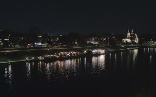 Kraków widok na Most Grunwaldzki - 01-11-2025 18:00
