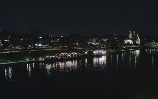 Kraków widok na Most Grunwaldzki - 01-11-2025 18:08