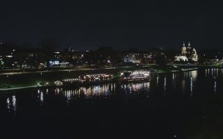 Kraków widok na Most Grunwaldzki - 01-11-2025 18:16