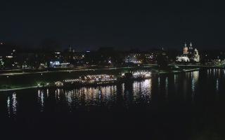 Kraków widok na Most Grunwaldzki - 01-11-2025 18:23