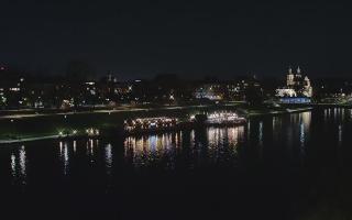 Kraków widok na Most Grunwaldzki - 01-11-2025 18:46