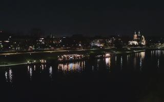 Kraków widok na Most Grunwaldzki - 01-11-2025 19:01