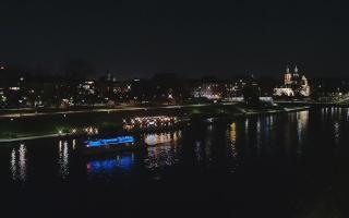 Kraków widok na Most Grunwaldzki - 01-11-2025 19:09