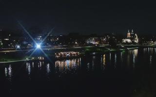 Kraków widok na Most Grunwaldzki - 01-11-2025 19:24