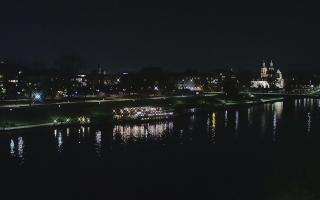 Kraków widok na Most Grunwaldzki - 01-11-2025 19:32