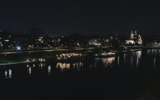Kraków widok na Most Grunwaldzki - 01-11-2025 19:39