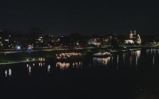 Kraków widok na Most Grunwaldzki - 01-11-2025 19:47
