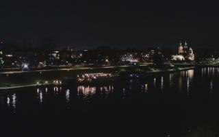Kraków widok na Most Grunwaldzki - 01-11-2025 20:02