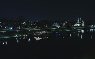 Kraków widok na Most Grunwaldzki - 01-11-2025 20:17