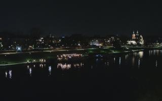 Kraków widok na Most Grunwaldzki - 01-11-2025 20:32