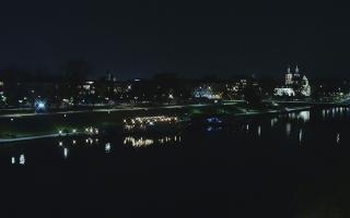 Kraków widok na Most Grunwaldzki - 01-11-2025 20:47