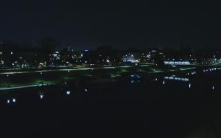 Kraków widok na Most Grunwaldzki - 01-11-2025 21:18