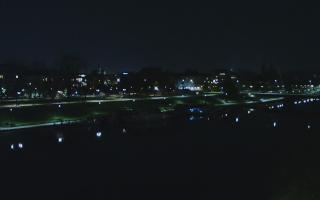 Kraków widok na Most Grunwaldzki - 01-11-2025 21:25