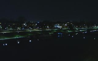 Kraków widok na Most Grunwaldzki - 01-11-2025 22:03