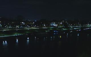 Kraków widok na Most Grunwaldzki - 01-11-2025 22:19